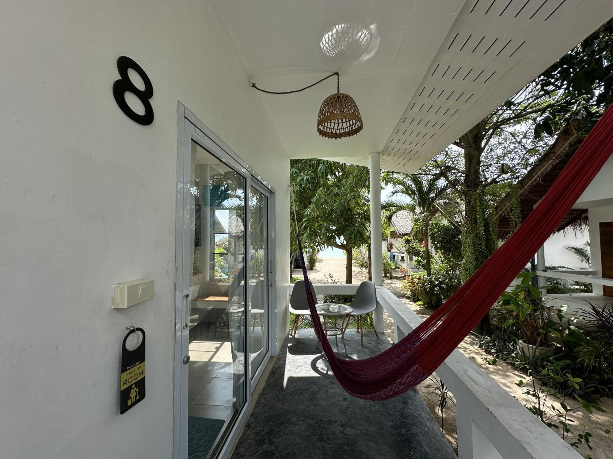 Sand Terrace Beach Bungalows بان تاي الغرفة الصورة