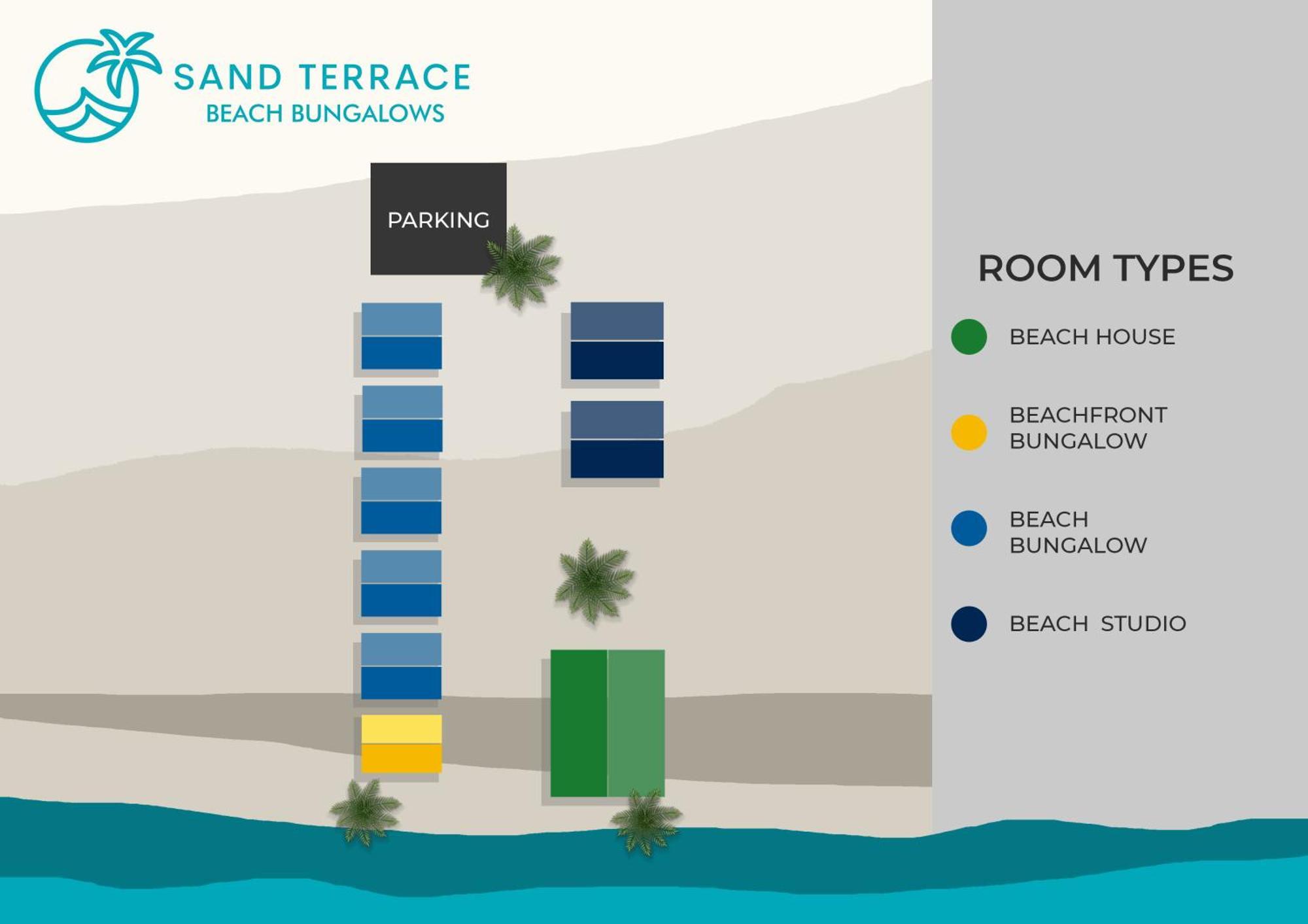 Sand Terrace Beach Bungalows بان تاي المظهر الخارجي الصورة