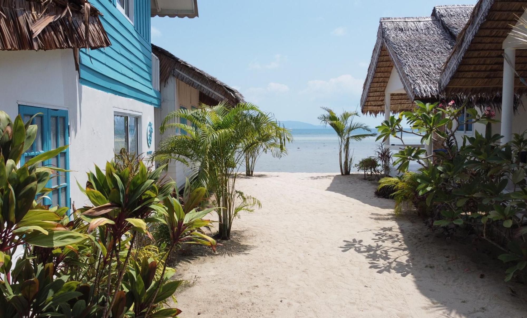 Sand Terrace Beach Bungalows بان تاي المظهر الخارجي الصورة